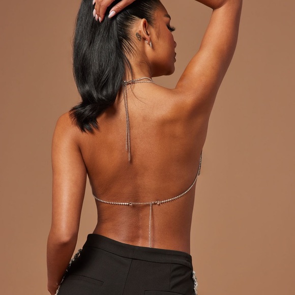 Chainmail bralette great for concerts, festivals, or just to turn heads! - Picture 3 of 4